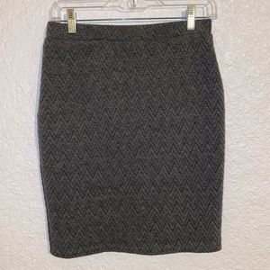 Grey Pencil Skirt Romeo and Juliet Couture